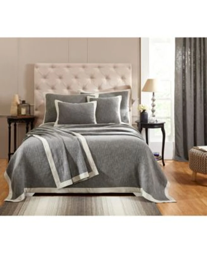 Ihi Home Montreal Cotton Coverlet