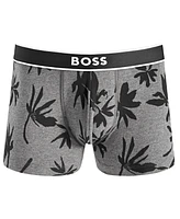 Boss by Hugo Men's Trunk 24 Stretch Floral Trunks