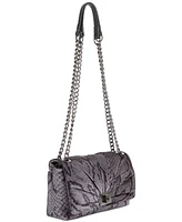 I.n.c. International Concepts Mini Ajae Velvet Snake Shoulder Bag, Created for Macy's