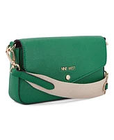 Nine West Peaches Small Crossbody Flap Bag and Card Case