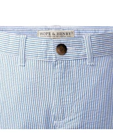 Hope & Henry Toddler Boys Organic Cotton Seersucker Suit Pant