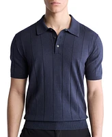 Calvin Klein Men's Classic-Fit Vertical Stitched Polo Shirt