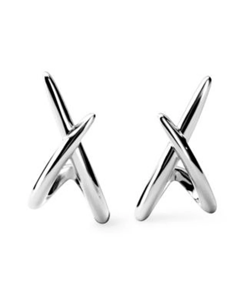 Ana Luisa Silver Stud Earrings Sloane Silver