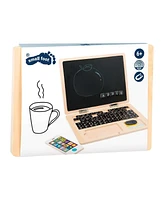 Small Foot Wooden Laptop with Magnet Board