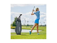 Slickblue 14 Dividers Golf Cart Bag with 7 Zippered Pocket