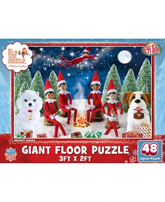 Masterpieces Elf on the Shelf Warmest Wishes 48 Piece Floor Puzzle