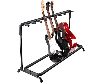 5 Core Guitar Rack Stand Heavy Duty 9 Guitars Holder Universal Multi Storage for Band Stage Acoustic Electric and Bass Soporte Para Guitarra- GRack 9N