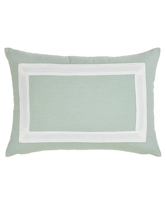 Ihi Home Linen Cotton Pillow, Mosaic White