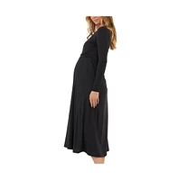 Ripe Maternity Luxe Knit A-Line Nursing Dress