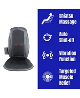 Pursonic Shiatsu Chair Massager with Vibration