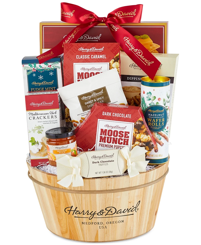 Harry & David Grand Gourmet Holiday Gift Basket, 10 Piece