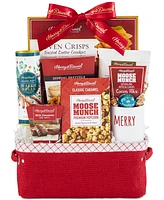 Harry & David Holiday Gourmet Favorites Be Merry Gift Bin, 8 Piece