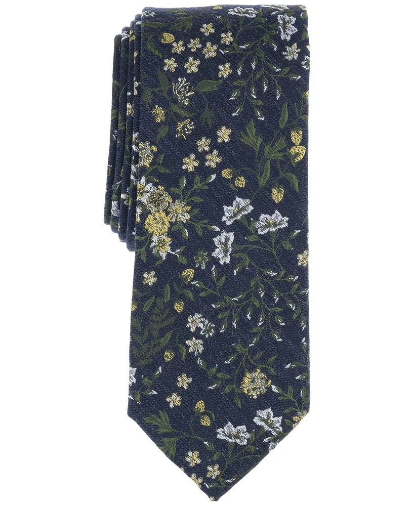 Bar Iii Men's Luray Floral Tie, Created for Macy's