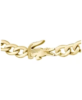 Lacoste Women's Crocodile Ip Plated Bracelet