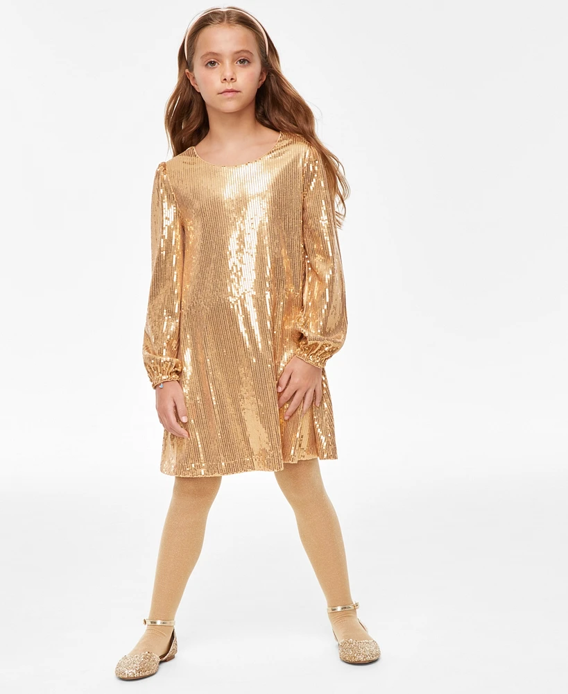 I.n.c. International Concepts Big Girls Mommy & Me Sequin Dress, Created for Macy's