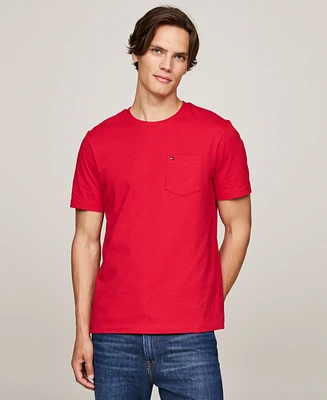 Tommy Hilfiger Men's Essential Solid Pocket T-Shirt