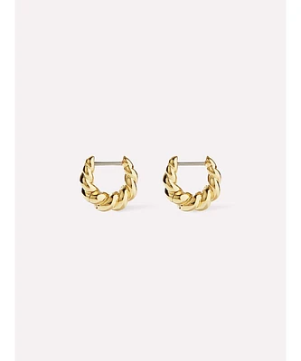 Ana Luisa Twisted Hoop Earrings - Paris Mini