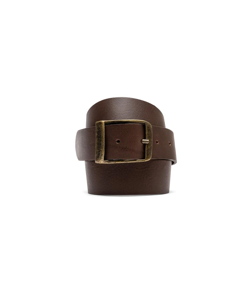 Rodd & Gunn Men's Coronet Crescent Leather Belt