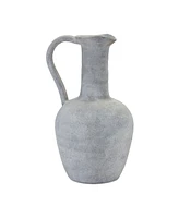 Slickblue Grey Pitcher Vase 12"h