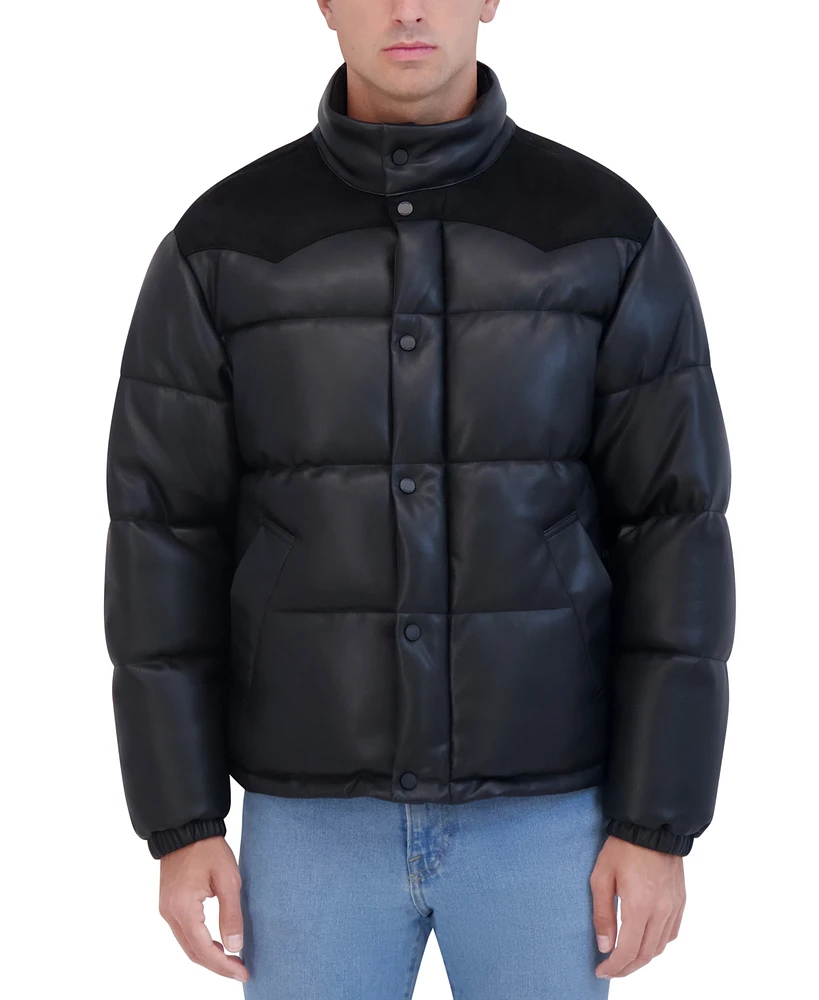 Hudson Men's Bomber Puffer Jacket