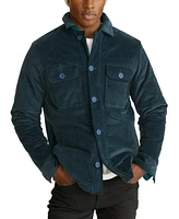 Hudson Men's Corduroy Shirt Jacket with Quilted Liner