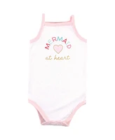 Hudson Baby Baby Girls Hudson Cotton Sleeveless Bodysuits