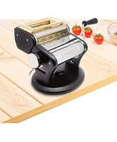 Fante's 3 Pc Pasta Machine with Spaghetti/Fettuccine and Ravioli Attachments