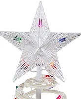 Northlight 4ft Spiral Christmas Tree with Star Tree Topper