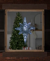 Northlight 24" Pure White Led Twinkle Bethlehem Hanging Star
