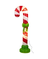 Northlight 42" Blow Mold Candy Cane Outdoor Christmas Decoration