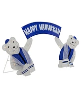 Northlight Led Polar Bear "Happy Hanukkah" Sign - 30-Inch