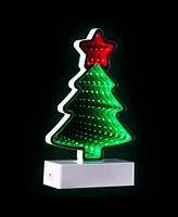 Northlight Led 3D Christmas Tree Tunnel Light - 8-Inch