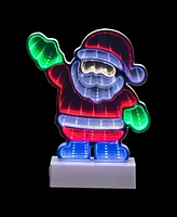 Northlight Led 3D Santa Claus Christmas Tunnel Light - 8-Inch