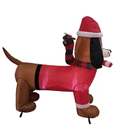 Northlight Led Inflatable Dachshund - 4-Inch