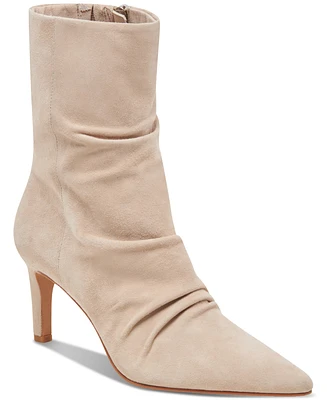 Dolce Vita Women's Fernly Rouched Pointed-Toe Dress Booties