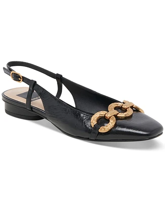 Dolce Vita Women's Ramano Slingback Buckled Flats