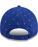 New Era Girls Preschool Royal Buffalo Bills Hearts 9TWENTY Adjustable Hat