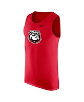 Nike Men's Red Georgia Bulldogs Tank Top