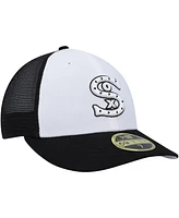 New Era Men's White/Black Chicago White Sox 2023 On-Field Batting Practice Low Profile 59FIFTY Fitted Hat