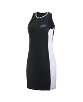 Wear by Erin Andrews Women's Black Buffalo Bills Bodyframing Tank Dress