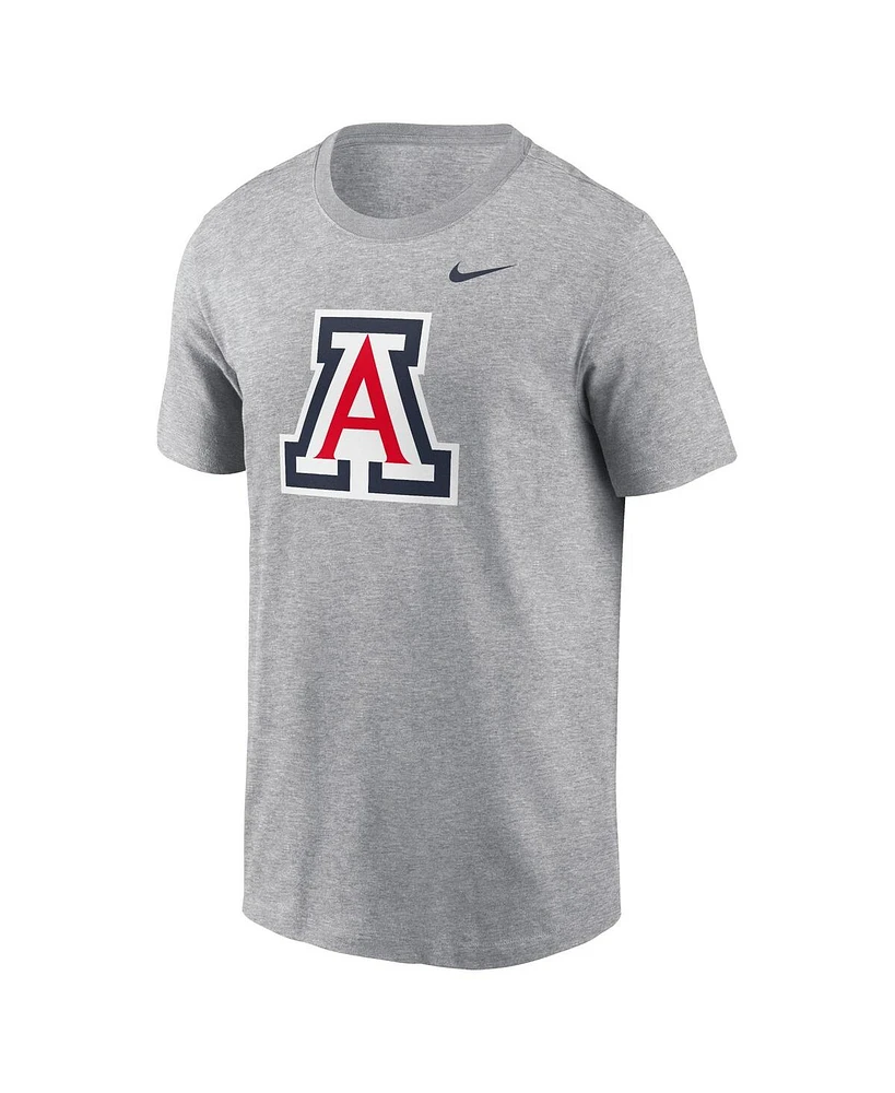 Nike Men's Heather Gray Arizona Wildcats Primetime Evergreen Logo T-Shirt