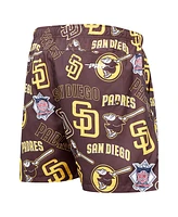 Pro Standard Men's Black San Diego Padres Toss Logo Woven Shorts