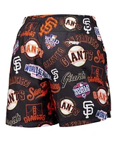 Pro Standard Men's Black San Francisco Giants Toss Logo Woven Shorts