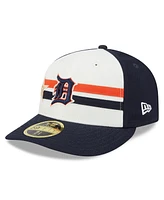 New Era Men's Cream/Navy Detroit Tigers 2024 Mlb All-Star Game Workout Low Profile 59FIFTY Hat