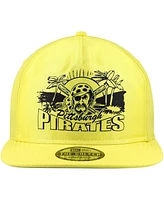 New Era Men's Yellow Pittsburgh Pirates Neon Golfer Snapback Hat