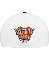 New Era Men's White/Navy Detroit Tigers Major Sidepatch 59FIFTY Hat