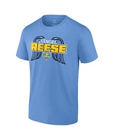 Fanatics Men's and Women's Angel Reese Sky Blue Chicago Draft T-Shirt