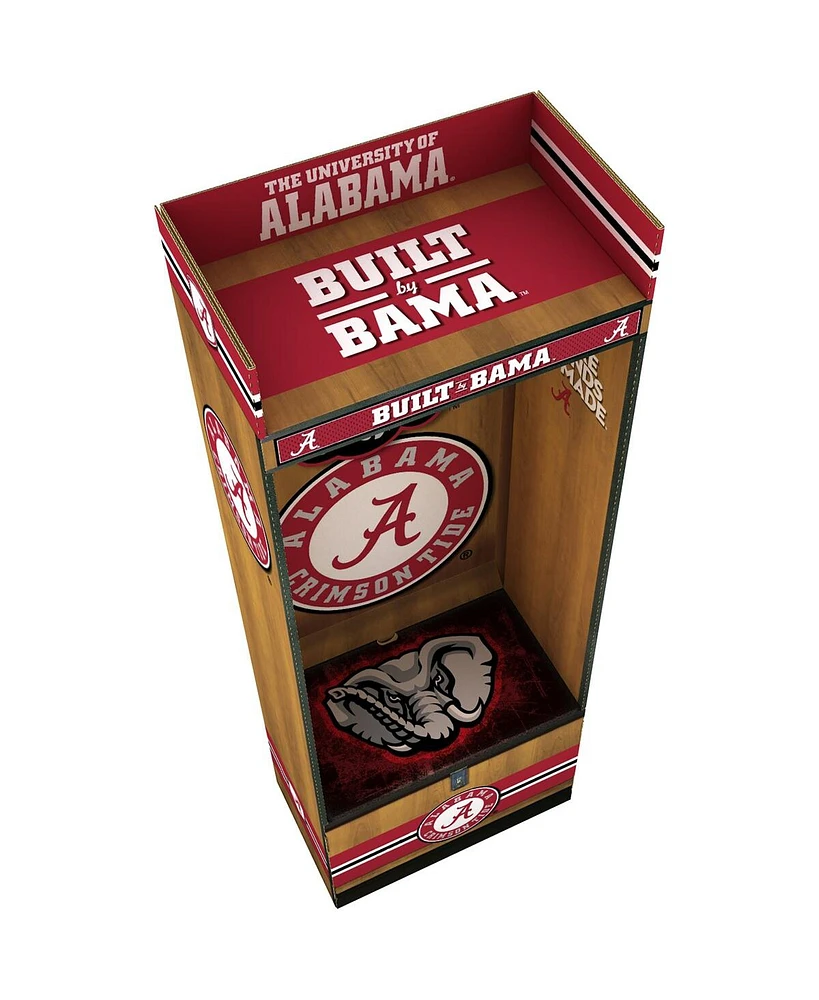 LockerSource Alabama Crimson Tide Corrugated Linerboard Sports Locker