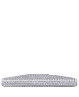 Nina Crystal Encrusted Square Envelope Clutch