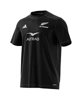 Adidas Men's Black New Zealand Rugby 2024/25 Aeroready T-Shirt